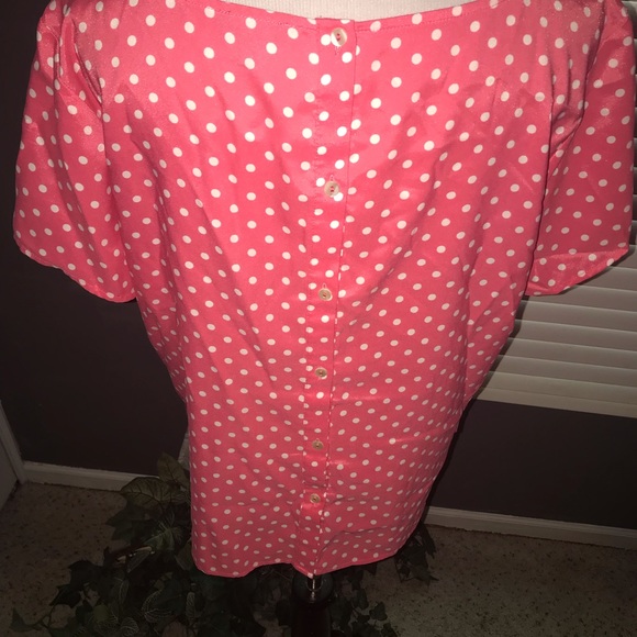 Ann Taylor short sleeve blouse - Picture 2 of 4